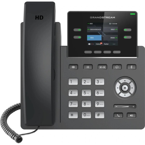 Телефон IP Grandstream GRP-2612G черный Телефон IP Grandstream GRP-2612G черный