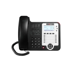 VoIP телефон/ Профессиональный VoIP телефон, 3 линии SIP, 51 клавиша, 12 клавиш быстрого набора с возможностью отображать статус абонента, графический ЖК дисплей с подсветкой 