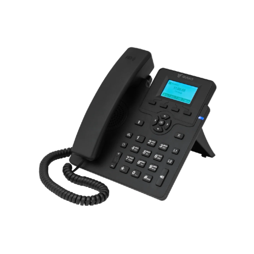 IP-телефон Flat-Phone C10: 2 SIP-аккаунта, 2 порта 10/100/1000BASE-T (RJ-45), ЖК-дисплей, PoE, адаптер питания 220В, РЕЕСТР