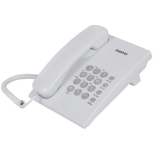 Телефон проводной Sanyo RA-S204W белый