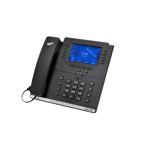 IP-телефон VP-30P: цветной дисплей, 14 программируемых клавиш,поддержка подключения консоли расширения, PoE.