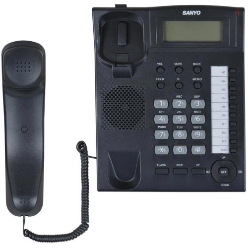 Телефон проводной Sanyo RA-S517B черный