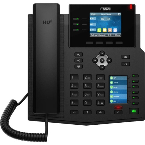 Телефон IP Fanvil X4U V2 черный