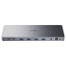 Станция докирования/ 13-IN-1 10Gbps USB-C Dual 4K Docking Station   150W PSU