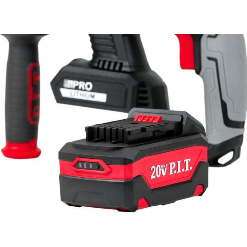 Перфоратор P.I.T. PBH20H-22B/1 патрон:SDS-plus уд.:1.8Дж аккум. (кейс в комплекте)