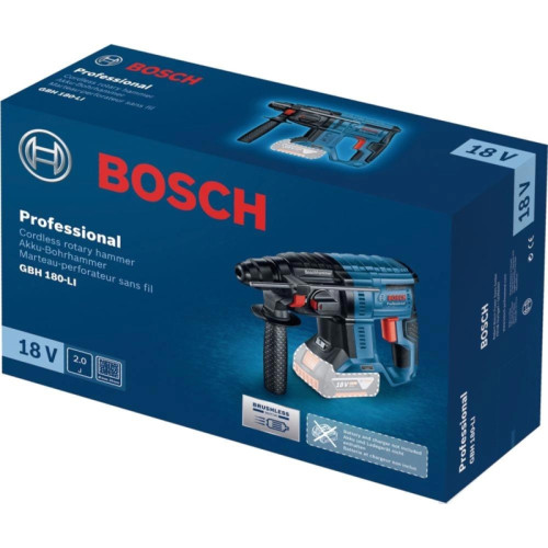 Перфоратор Bosch GBH 180-LI BL патрон:SDS-plus уд.:2Дж аккум.