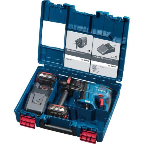 Перфоратор Bosch GBH 180-LI BL Set патрон:SDS-plus уд.:2Дж аккум. (кейс в комплекте) Перфоратор Bosch GBH 180-LI BL Set патрон:SDS-plus уд.:2Дж аккум. (кейс в комплекте)