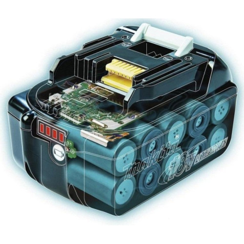 Батарея аккумуляторная Makita BL1850B LXT 18В 5Ач Li-Ion (632G59-7) Батарея аккумуляторная Makita BL1850B LXT 18В 5Ач Li-Ion (632G59-7)