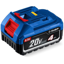 Батарея аккумуляторная Зубр Power PRO 20В 4Ач Li-Ion (BP-P-20-4)