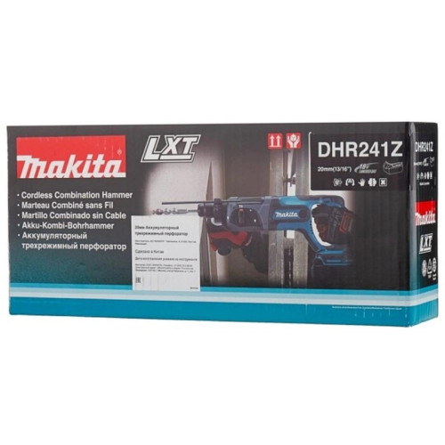 Перфоратор Makita DHR241Z патрон:SDS-plus уд.:1.9Дж аккум.