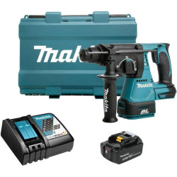 Перфоратор Makita DHR242RT патрон:SDS-plus уд.:2.4Дж аккум. (кейс в комплекте)