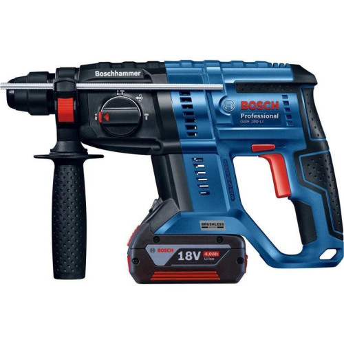 Перфоратор Bosch GBH 180-LI BL Set патрон:SDS-plus уд.:2Дж аккум. (кейс в комплекте) Перфоратор Bosch GBH 180-LI BL Set патрон:SDS-plus уд.:2Дж аккум. (кейс в комплекте)