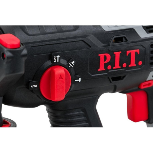 Перфоратор P.I.T. PBH20H-22B/1 патрон:SDS-plus уд.:1.8Дж аккум. (кейс в комплекте)
