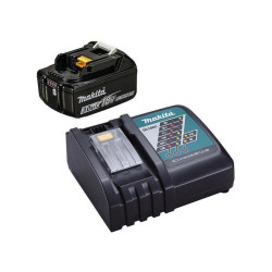 Батарея аккумуляторная Makita BL1830B LXT 18В 3Ач Li-Ion (З/У в компл.) (191A25-2)