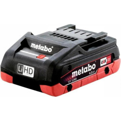 Батарея аккумуляторная Metabo LiHD 18В 4Ач Li-Ion (625367000)