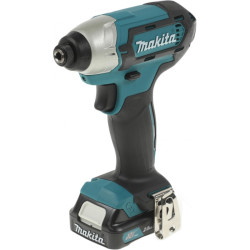 Шуруповерт Makita TD110DWAE аккум. патрон:держатель бит 1/4