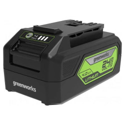Батарея аккумуляторная Greenworks G24USB4 24В 4Ач Li-Ion (2939307)