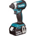 Шуруповерт Makita DTD153ZJ аккум. патрон:шестигр.1/4