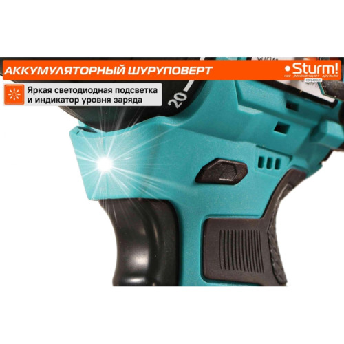 Шуруповерт Sturm! CD1240BLC аккум. патрон:быстрозажимной (кейс в комплекте) Шуруповерт Sturm! CD1240BLC аккум. патрон:быстрозажимной (кейс в комплекте)