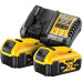 Батарея аккумуляторная DeWalt DCB1104P2 18В 5Ач Li-Ion (З/У в компл.)