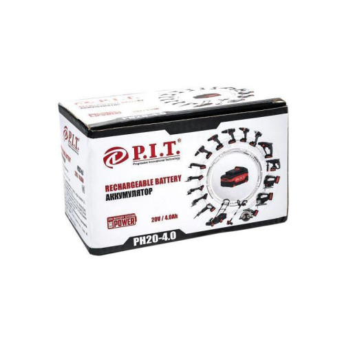 Батарея аккумуляторная P.I.T. OnePower PH20-4.0 20В 4Ач Li-Ion (PH20-4.0) Батарея аккумуляторная P.I.T. OnePower PH20-4.0 20В 4Ач Li-Ion (PH20-4.0)
