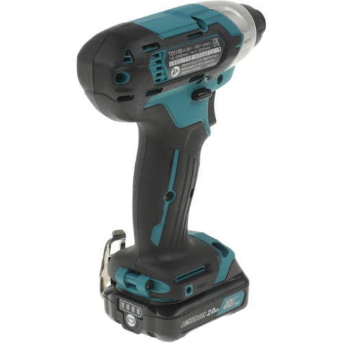 Шуруповерт Makita TD110DWAE аккум. патрон:держатель бит 1/4