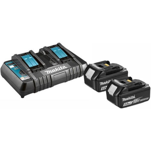 Батарея аккумуляторная Makita BL1850Bx2 LXT 18В 5Ач Li-Ion (З/У в компл.) (191L75-3)