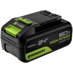 Батарея аккумуляторная Greenworks G24HP5 24В 5Ач Li-Ion (2957807)
