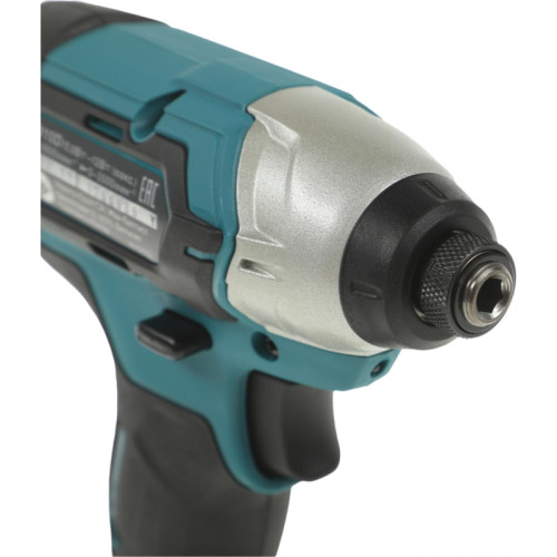 Шуруповерт Makita TD110DWAE аккум. патрон:держатель бит 1/4