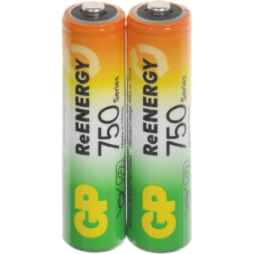 Аккумулятор GP 75AAAHCRGY-2CRCB2 AAA NiMH 750mAh (2шт)