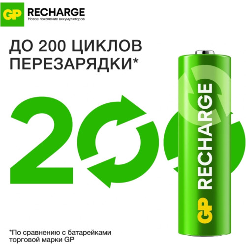 Аккумулятор GP Smart Energy AA NiMH 1000mAh (4шт)
