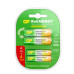 Перезаряжаемые аккумуляторы GP ReEnergy 210AAHC АА+75AAAHC AAA, емкости 2000 и 750 мАч - 8 шт. в промо-упаковке 4+4