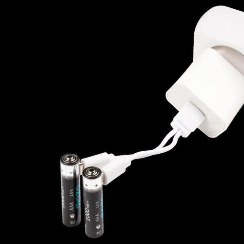 Аккумулятор литиевый/ Аккумулятор литиевый с USB разъемом тип ААА 1000mWh-B4 Аккумулятор литиевый/ Аккумулятор литиевый с USB разъемом тип ААА 1000mWh-B4