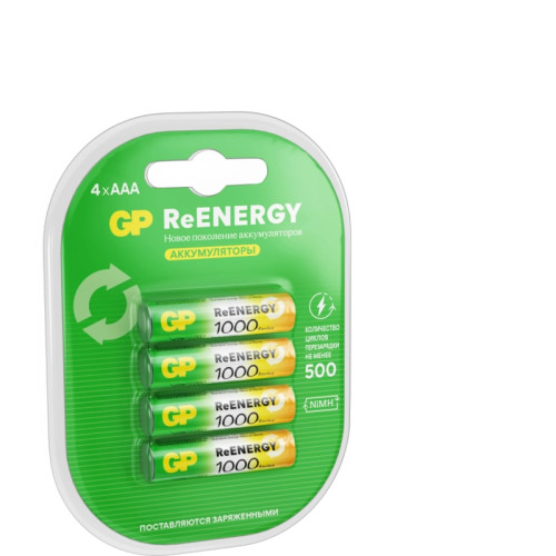 Аккумулятор GP 100AAAHC AAA NiMH 930mAh (4шт)