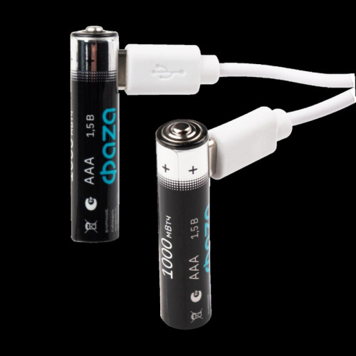 Аккумулятор литиевый/ Аккумулятор литиевый с USB разъемом тип ААА 1000mWh-B4 Аккумулятор литиевый/ Аккумулятор литиевый с USB разъемом тип ААА 1000mWh-B4