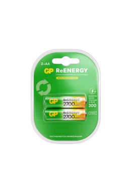 Аккумулятор GP 270AAHCRGY-2CRCB2 AA NiMH 2650mAh (2шт)