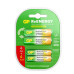 Перезаряжаемые аккумуляторы GP ReEnergy 270AAHC АА+100AAAHC AAA, емкости 2650 и 930 мАч - 8 шт. в промо-упаковке 4+4 Перезаряжаемые аккумуляторы GP ReEnergy 270AAHC АА+100AAAHC AAA, емкости 2650 и 930 мАч - 8 шт. в промо-упаковке 4+4