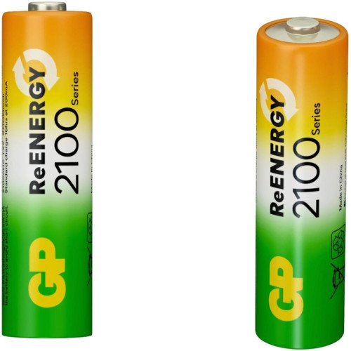Аккумулятор GP 210AAHCRGY-2CRCB2 AA NiMH 2000mAh (2шт)