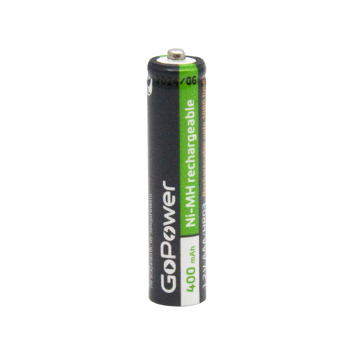 Аккумулятор бытовой GoPower HR03 AAA BL2 NI-MH 400mAh (2/20/320) блистер (2 шт.) Аккумулятор бытовой GoPower HR03 AAA BL2 NI-MH 400mAh (2/20/320) блистер (2 шт.)