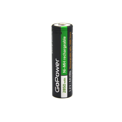 Аккумулятор бытовой GoPower HR6 AA BL2 NI-MH 2850mAh (2/20/240) блистер (2 шт.)