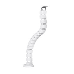 Donel Кабель-канал вертикальный гибкий SquareDesign, пластик, белый, длина 0.792м