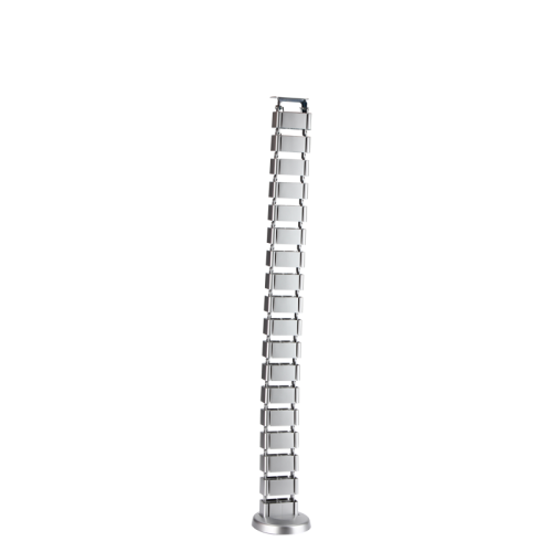 Donel Кабель-канал вертикальный гибкий SquareDesign, пластик, серебро, длина 0.792м