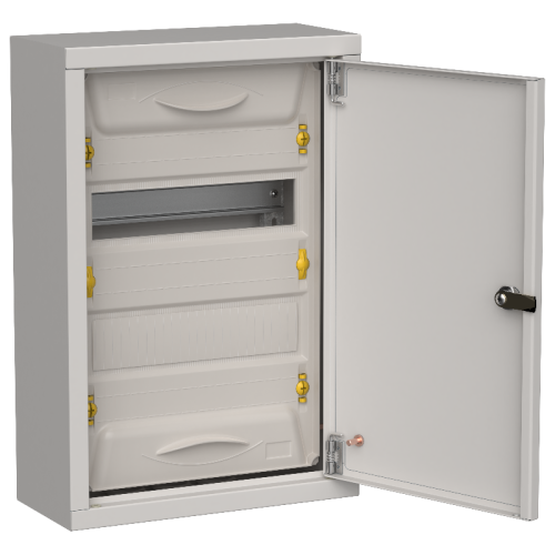 TITAN 5 Корпус мет. ЩРн-24 (1х24) 460х310х140 IP31 сер IEK