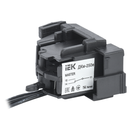 Контакт дополнит. ДКм-250е (ДКм-35) MASTER эл. р. IEK