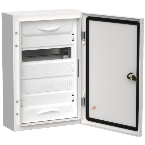 TITAN 5 Корпус мет. ЩРн-24 (1х24) 460х310х140 IP54 бел IEK