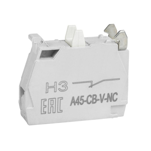 Блок контактный/ Блок контактный OptiSignal D22A 45-CB-VNC 1НЗ винтовой зажим ZBE102