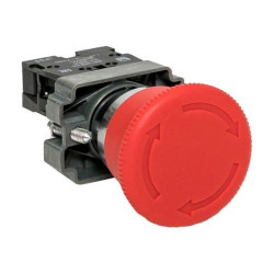 Кнопка/ Кнопка BS542 поворотная красная 'Грибок' NC IP65 EK2