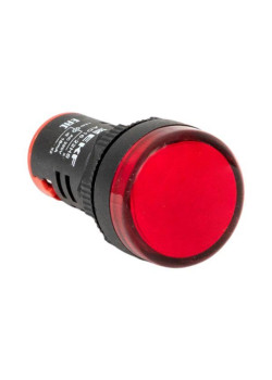 Лампа/ Лампа AD16-22HS LED матрица 22мм красный