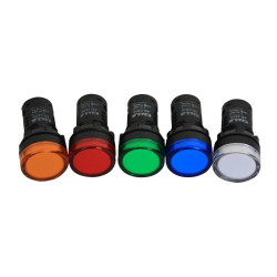 Лампа/ Лампа AD22DS(LED) матрица D22мм зеленый 230В