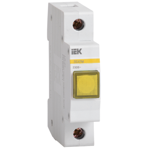 Сигнальная лампа ЛС-47М (желтая) (матрица) IEK